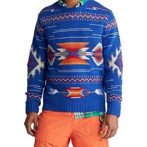 RARE Ralph Lauren
Men's Southwestern Wool Sweater